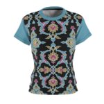 Iznik Turquoise Charm - Cut & Sew Tee - Female T-shirt