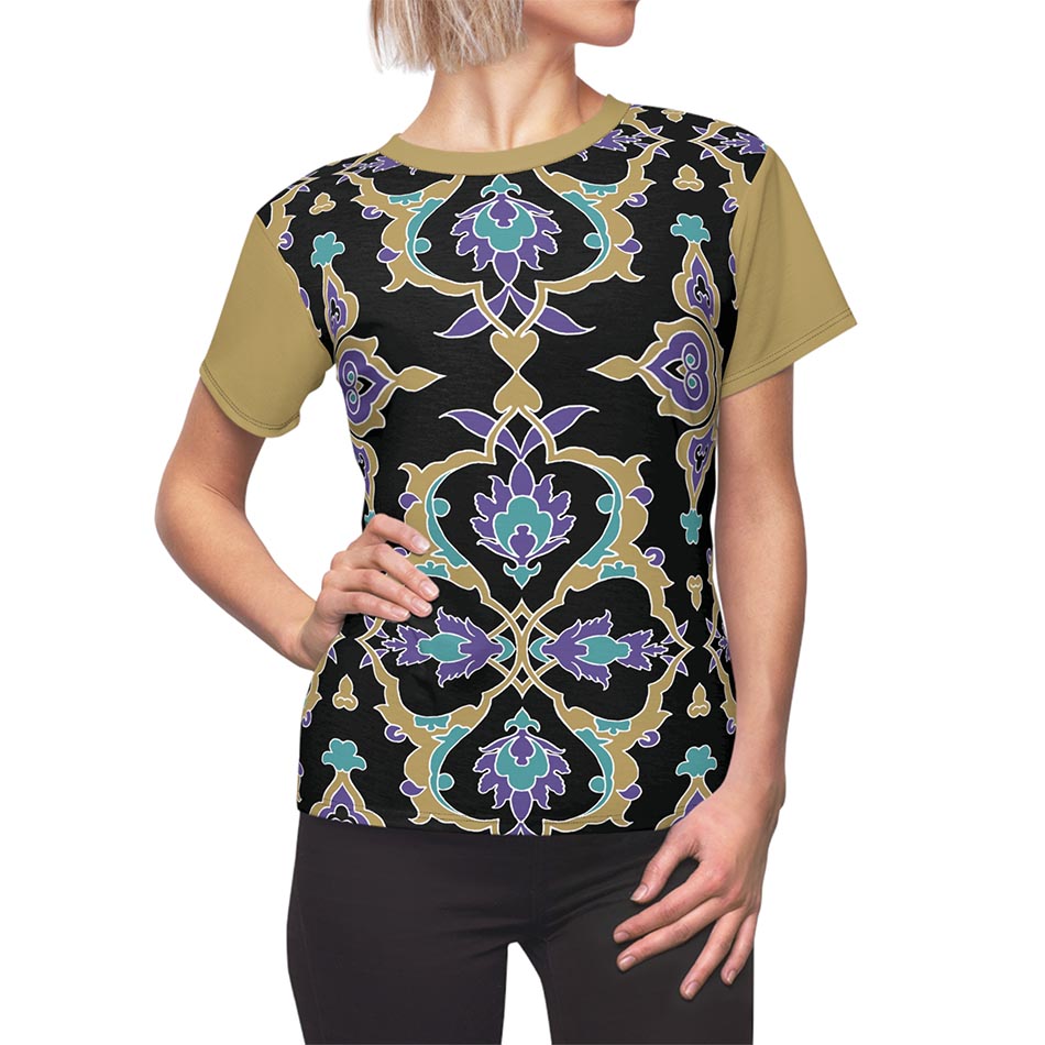 Iznik Camel Elegance - Cut & Sew Tee - Female T-shirt
